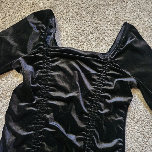 Wild Fable Velvet Velour Bodycon long sleeve dress.l - Picture 6 of 6